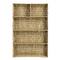 Hello Honey® 32" x 21" Natural 5-Section Handwoven Seagrass Tray